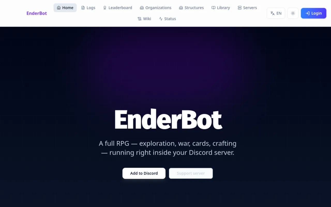 Aperçu de Enderbot